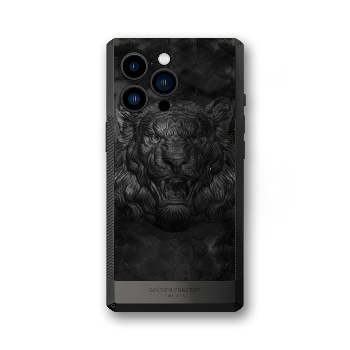 [예약구매] 골든컨셉 아이폰14 티타늄케이스 Tiger Edition (블랙티타늄)